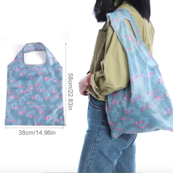 🌸 HANDY BAG PORTABLE TRAVEL TOTE CARRY COMPACT ORGANIZER BEACH PURSE SUMMER - Picture 10 of 10